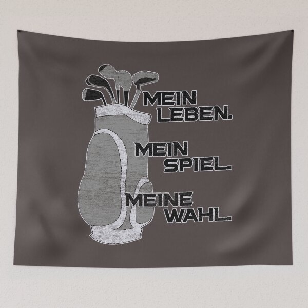 Item preview, Golf Sport Leben Spiel Wahl Entscheidung Club Gras Put Holz Eisen Flagge Tasche Tolles Golfer Geschenk designed and sold by TheAplus.