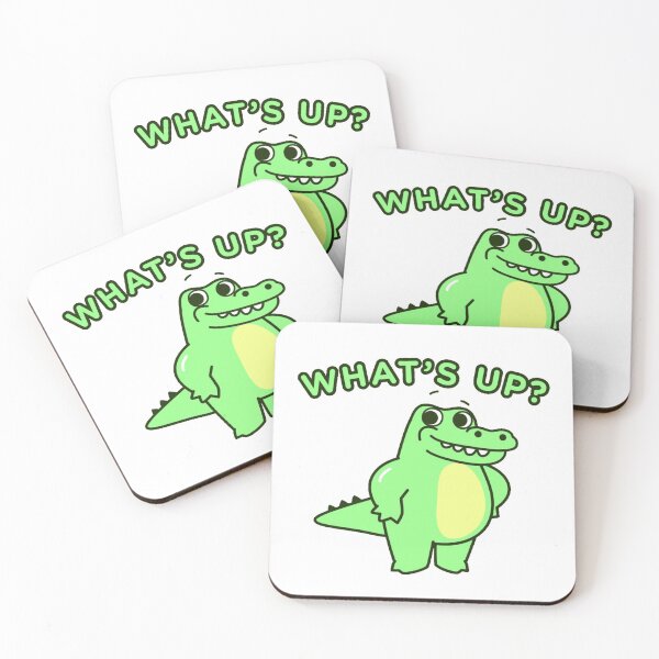 Item preview, What's up Cute Crocodile? designed and sold by bubble-bulb.