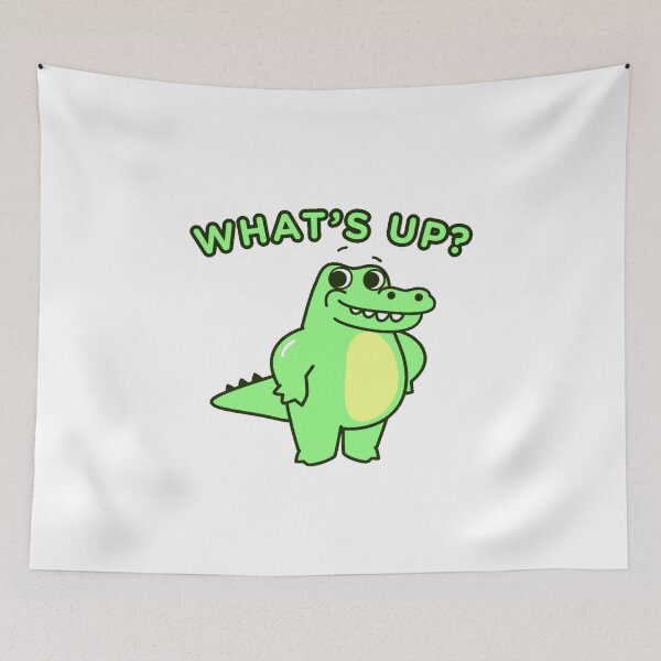 Item preview, What's up Cute Crocodile? designed and sold by bubble-bulb.