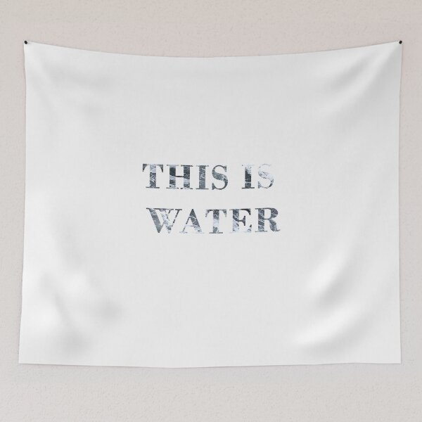 Item preview, THIS IS WATER Sea Pattern designed and sold by NatalieBn.