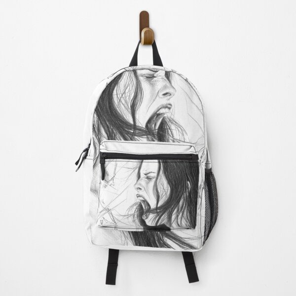 Item preview, Pain into anger Woman scream Drawing art designed and sold by edrawings38.