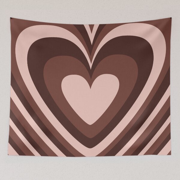 Item preview, Retro vintage 90s brown heart  designed and sold by Margje.