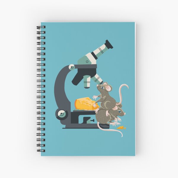 Micro Mouse ‘n Cheese Spiral Notebook