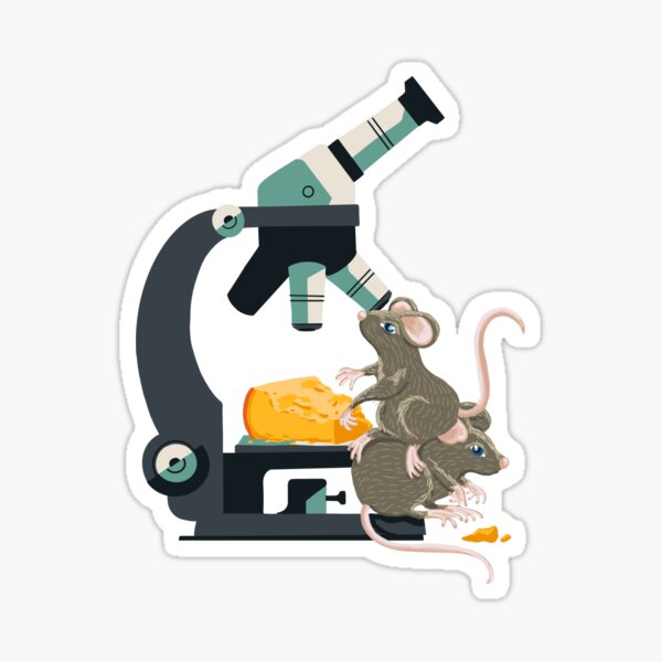 Micro Mouse ‘n Cheese Sticker