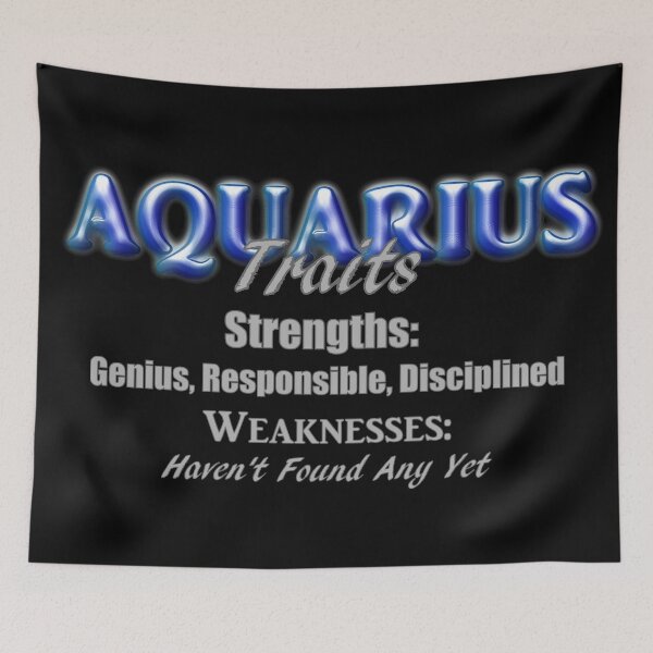 Item preview, Aquarius Zodiac Traits designed and sold by AFordhamDesigns.