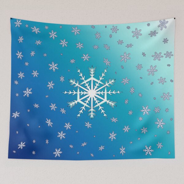 Item preview, Snowflakes Version 2 designed and sold by foxandtigersden.