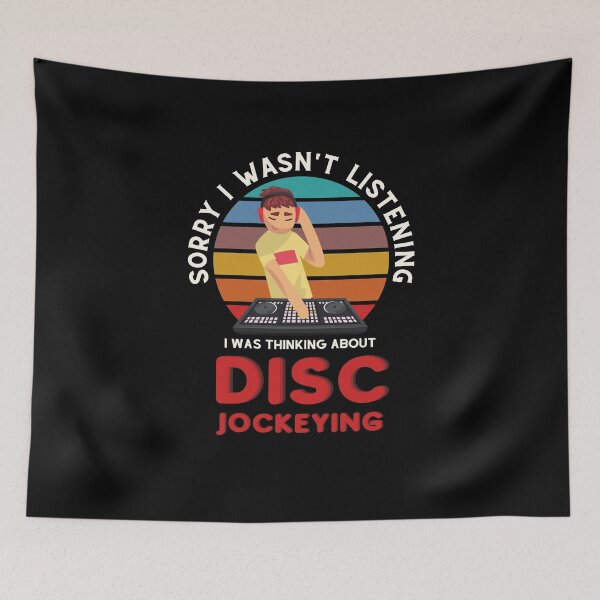 Item preview, Disc Jockey Vintage DJ | Disc Jockeying Music Lover Deejay designed and sold by trendo.