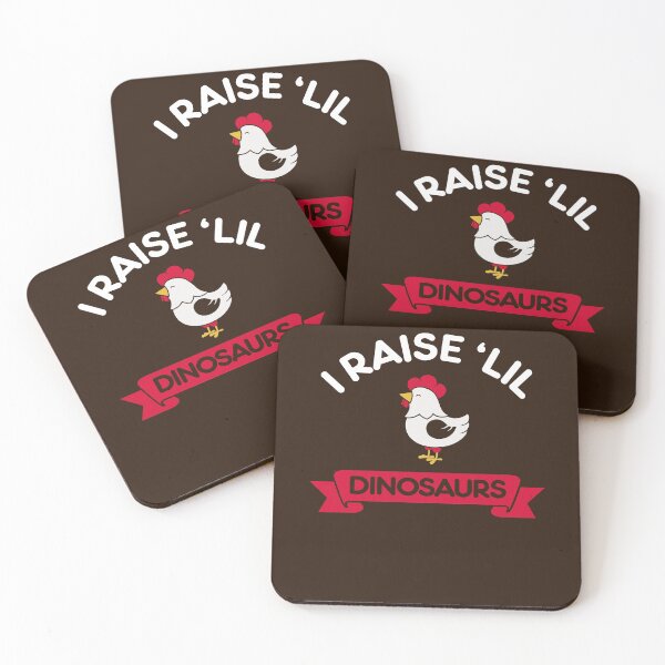 Item preview, I Raise Tiny Dinosaurs Chicken Coop Hen Rooster Chick Egg Farmer Funny Humorous Bird Lover  designed and sold by gkao.