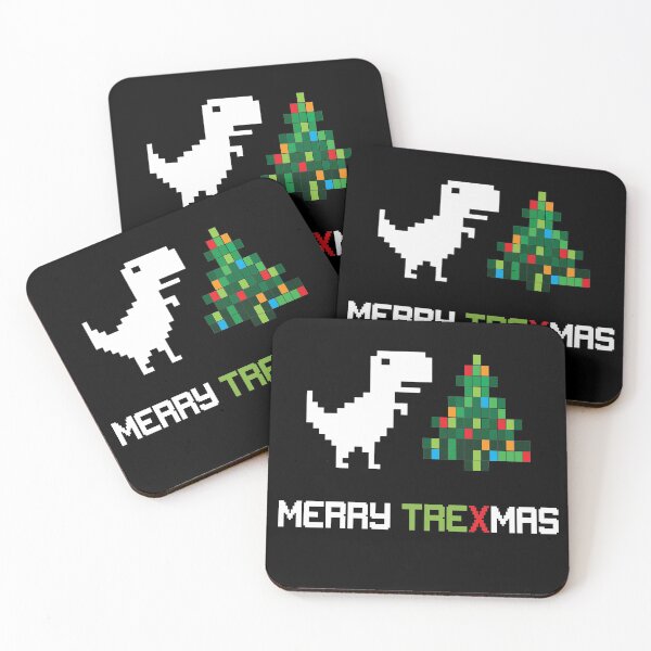 Item preview, Funny T-rex Merry Trexmas designed and sold by Hamadax.