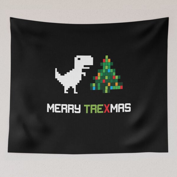 Item preview, Funny T-rex Merry Trexmas designed and sold by Hamadax.