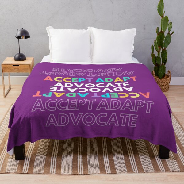 Item preview, Accept Adapt Advocate motivational quotes designed and sold by wodra.