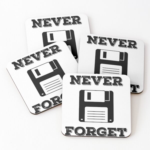 Item preview, Never Forget the Floppy Disk - Funny Programming Meme designed and sold by Hapo Team.