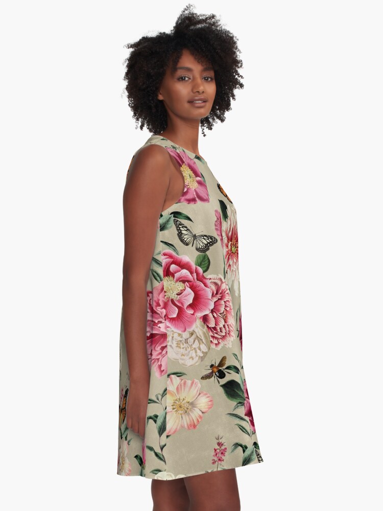 Rose clearance cottage dress