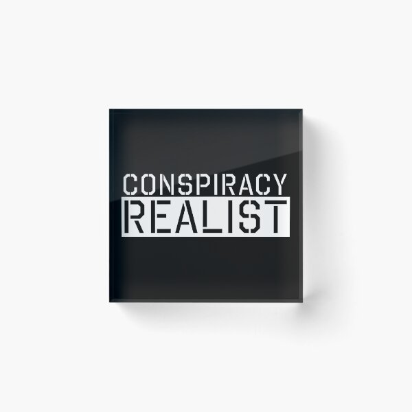 Item preview, Conspiracy Realist Theorist Truther Bold designed and sold by ArtOfRebellion.