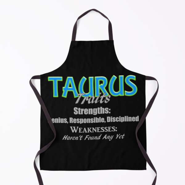 Item preview, Funny Taurus Zodiac Traits designed and sold by AFordhamDesigns.