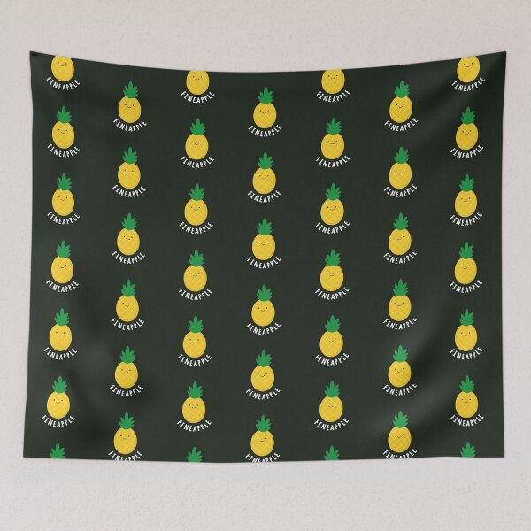 Item preview, Fineapple Cute Funny Pineapple designed and sold by Marzuqi Che Rose.