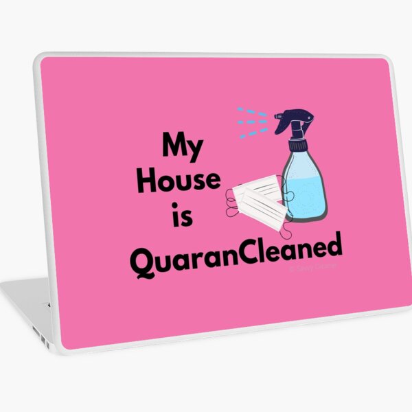 Item preview, My House is QuaranCleaned Funny Housekeeping Gifts designed and sold by SavvyCleaner.