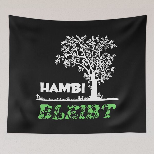 Item preview, Hambi bleibt Hambacher Forst Natur Naturschutz Tierschutz Braunkohle Kohleabbau Baumhaus Tagebau Öko Aktivisten Aktivistinnen Geschenk designed and sold by TheAplus.