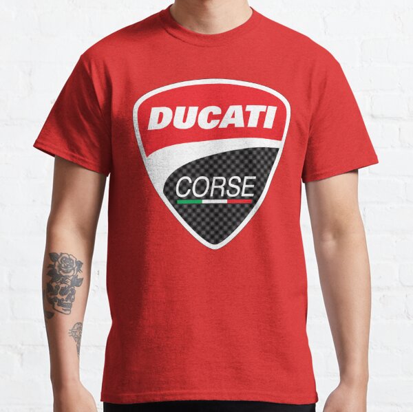 BOSIJCAI Design Quick Drying Ducati Motor Logo Breathable T-Shirt for Boys O-Neck Black 
