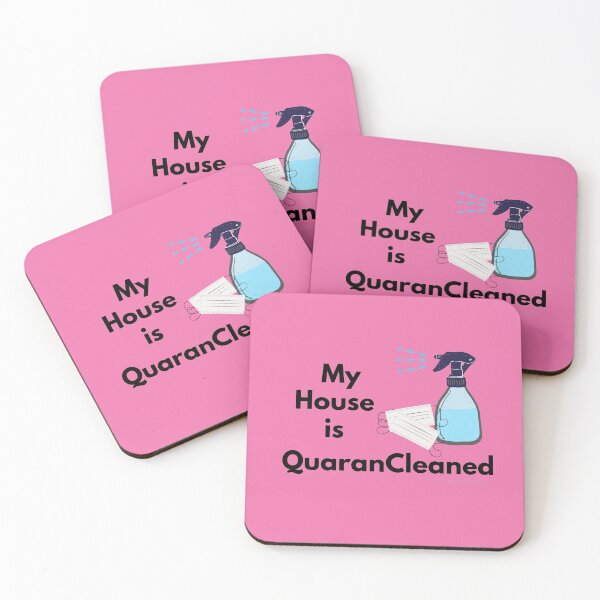 Item preview, My House is QuaranCleaned Funny Housekeeping Gifts designed and sold by SavvyCleaner.