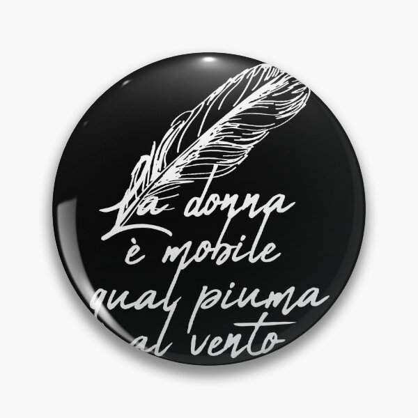 Item preview, Feather - Verdi - Rigoletto - Opera designed and sold by MissMezzo.