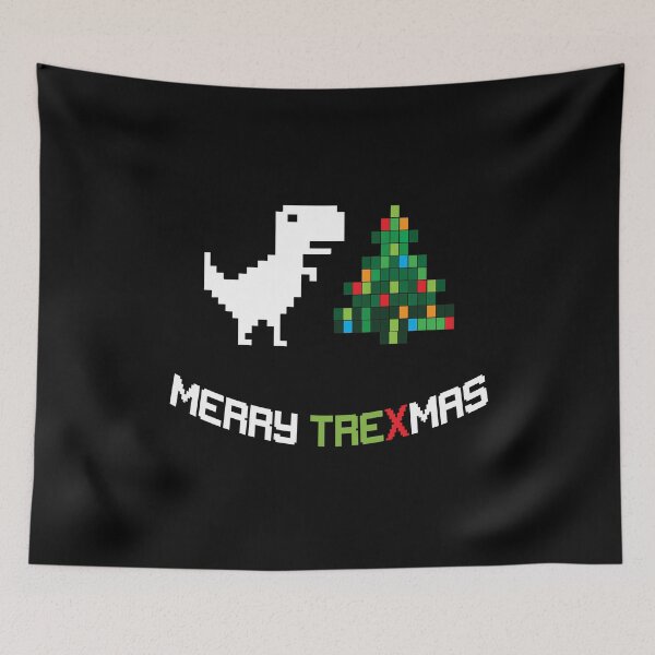 Item preview, Funny T-rex Merry Trexmas designed and sold by Hamadax.