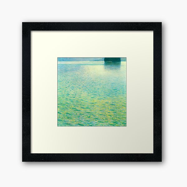 Item preview, Gustav Klimt "Island in the Attersee" designed and sold by Alexandra Dahl.