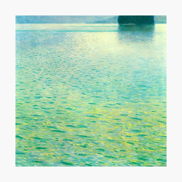 Item preview, Gustav Klimt "Île dans l'Attersee" designed and sold by Alexandra Dahl.