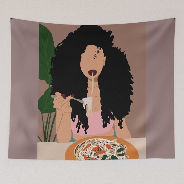 Item preview, Black Woman Art  designed and sold by AnuKumariVerma.