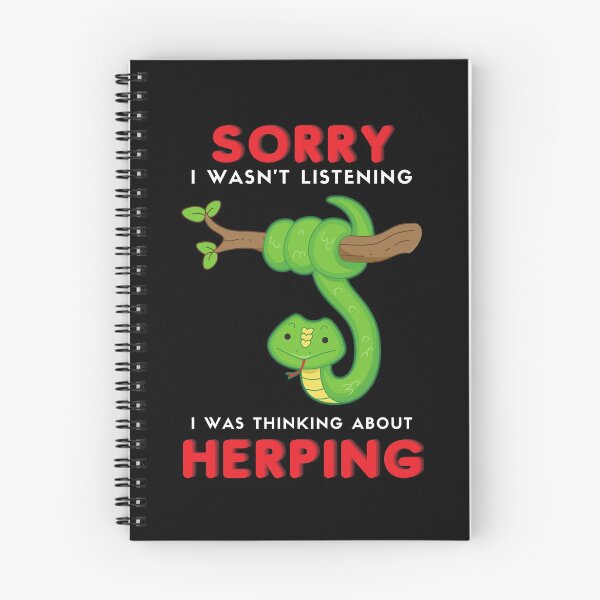 Item preview, Herpetologist Funny Sarcastic Herping | Reptile Snake Herper designed and sold by trendo.