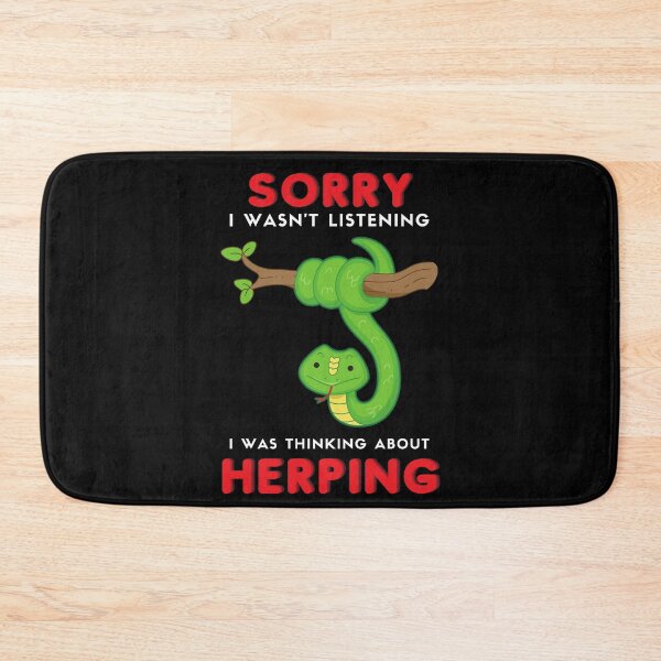 Item preview, Herpetologist Funny Sarcastic Herping | Reptile Snake Herper designed and sold by trendo.
