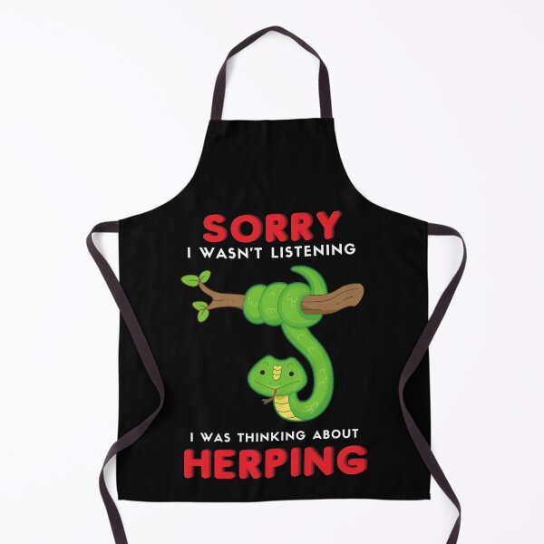 Item preview, Herpetologist Funny Sarcastic Herping | Reptile Snake Herper designed and sold by trendo.