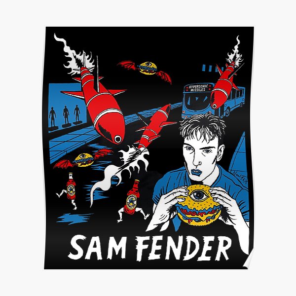 New Sam Fender - HYPERSONIC Apparel For Fans Poster
