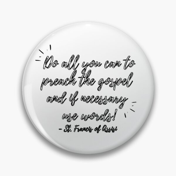 Item preview, And if necessary use words! (black hollow text) designed and sold by Grace Feucht.