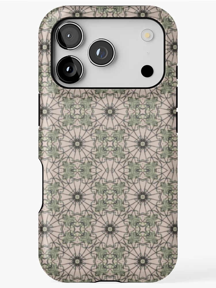 Thumbnail 1 of 4, iPhone Case, Splashback In Thyme designed and sold by RubyPrintDesign.