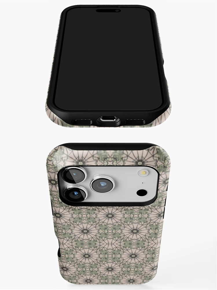 Thumbnail 3 of 4, iPhone Case, Splashback In Thyme designed and sold by RubyPrintDesign.