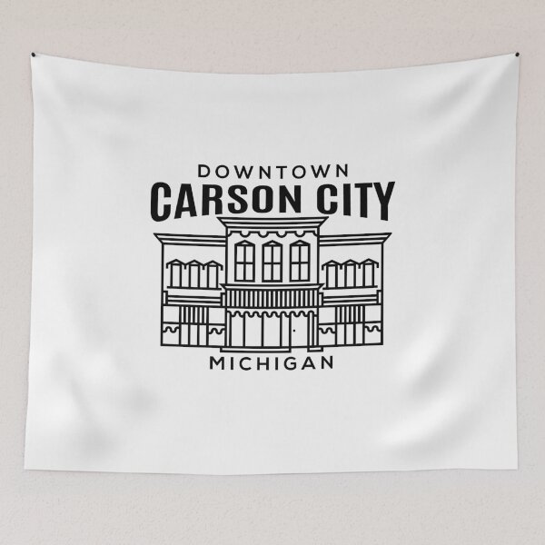Item preview, Downtown Carson City MI designed and sold by HalpinDesign.