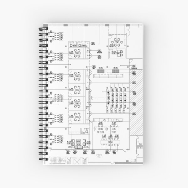 Vista previa del artículo con la obra «Plano arquitectónico - Patrón arquitectónico», diseñado y vendido por itShirts-Shop.