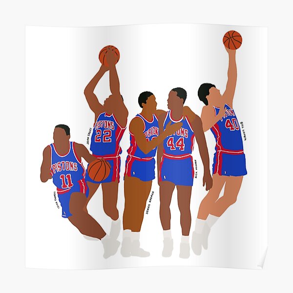 Detroit Pistons NBA Posters for sale