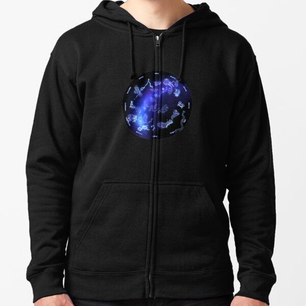The Greek Zodiac Zipped Hoodie