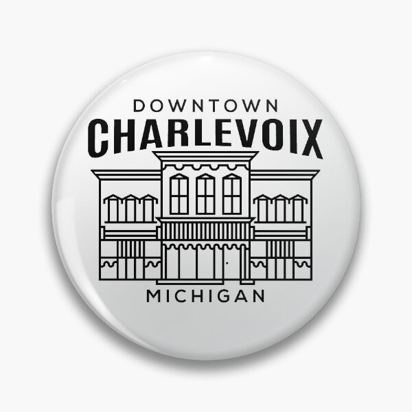 Item preview, Downtown Charlevoix MI designed and sold by HalpinDesign.