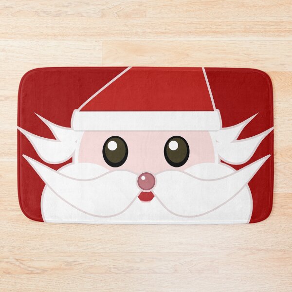 Item preview, Christmas Santa Claus Face with Red Background Colour designed and sold by Moyanana.