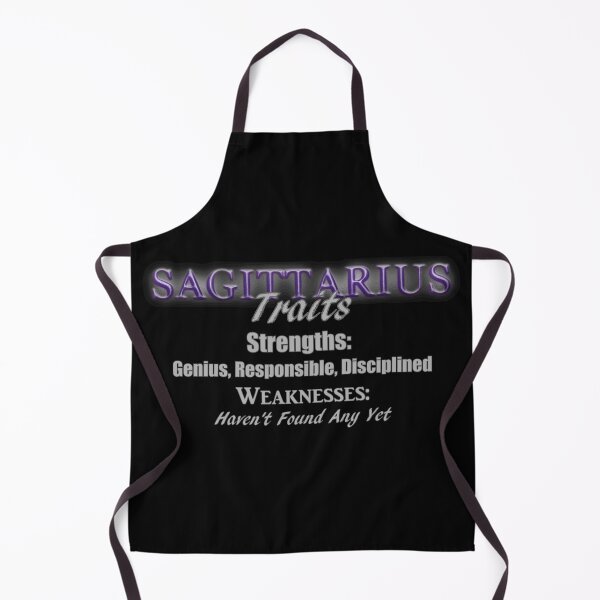 Item preview, Funny Sagittarius Zodiac Traits designed and sold by AFordhamDesigns.