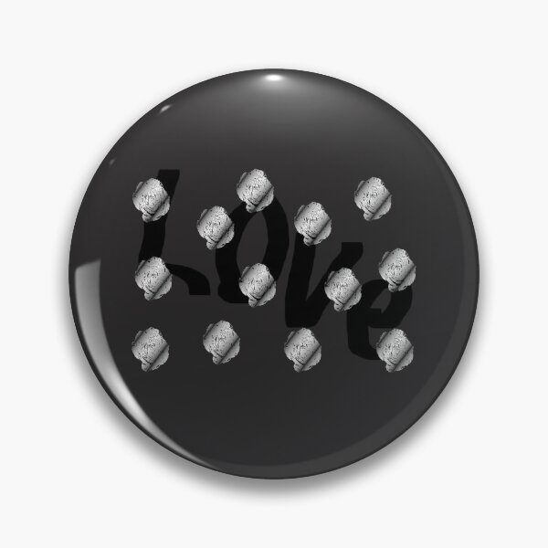 Item preview, Love silver flowers (black) designed and sold by MsTyson.