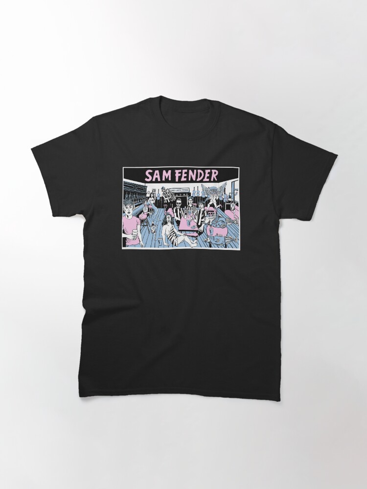 Thumbnail 3 of 7, Classic T-Shirt, New Sam Fender - Lowlights Print - (Limited Edition) Apparel For Fans designed and sold by Ideas-Heaven.
