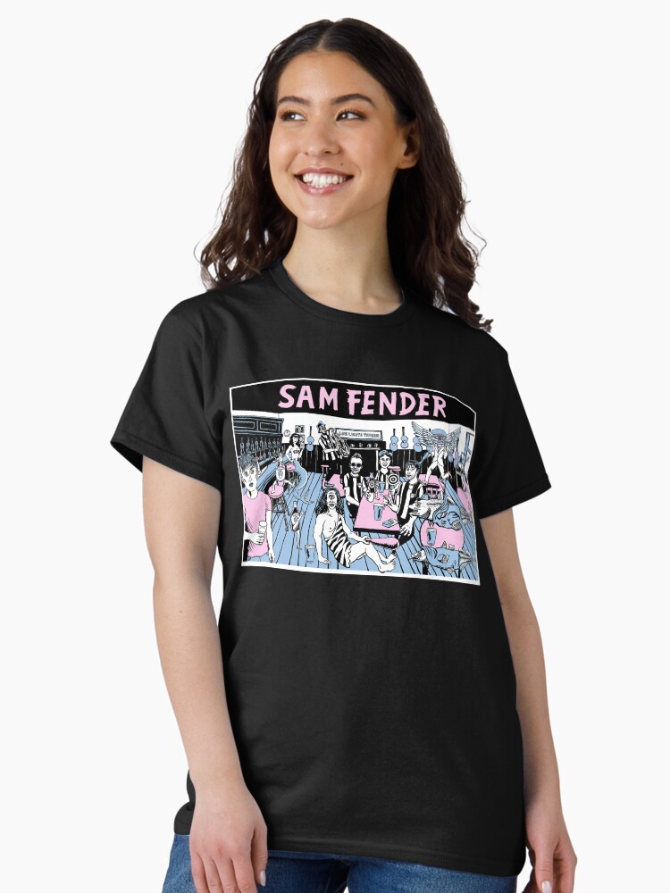 Thumbnail 2 of 7, Classic T-Shirt, New Sam Fender - Lowlights Print - (Limited Edition) Apparel For Fans designed and sold by Ideas-Heaven.