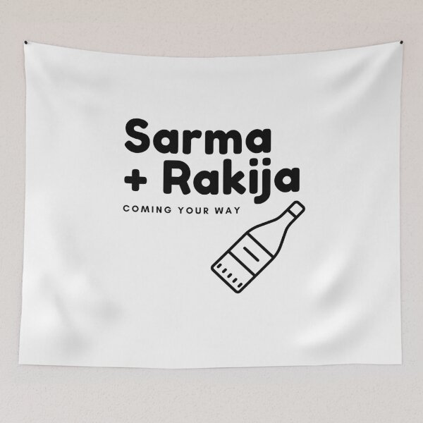 Item preview, Sarma + Rakija, coming your way. designed and sold by Gregredfern.
