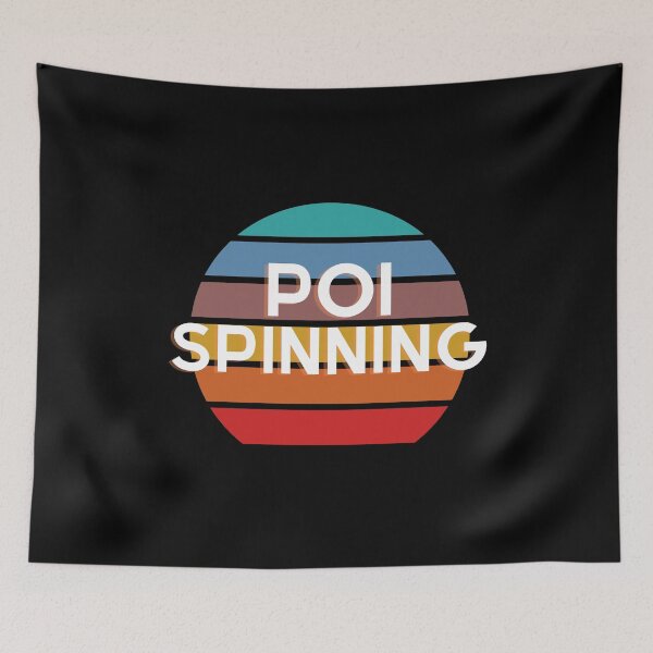 Item preview, Poi Spinning Retro Fire Dancing Vintage designed and sold by trendo.