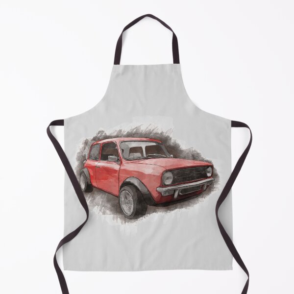 Item preview, Yet Another Classic Mini Watercolour Red designed and sold by jdm1981.
