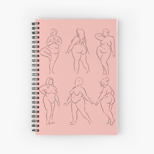 A4 & A3 DIGITAL DOWNLOAD Print at Home Beautiful Nude Plus Sized Life  Drawing Artwork Body Positive Art Print Bopo_watercolour 